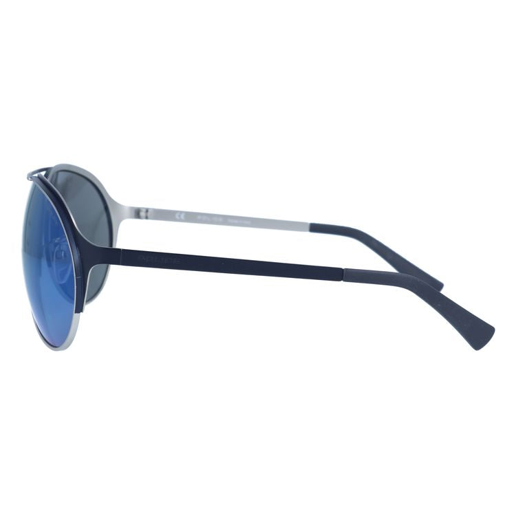 【国内正規品】ポリス サングラス ミラーレンズ POLICE MOMENTUM 3 S8951M 502B 63サイズ ティアドロップ ユニセックス メンズ レディース イタリア製