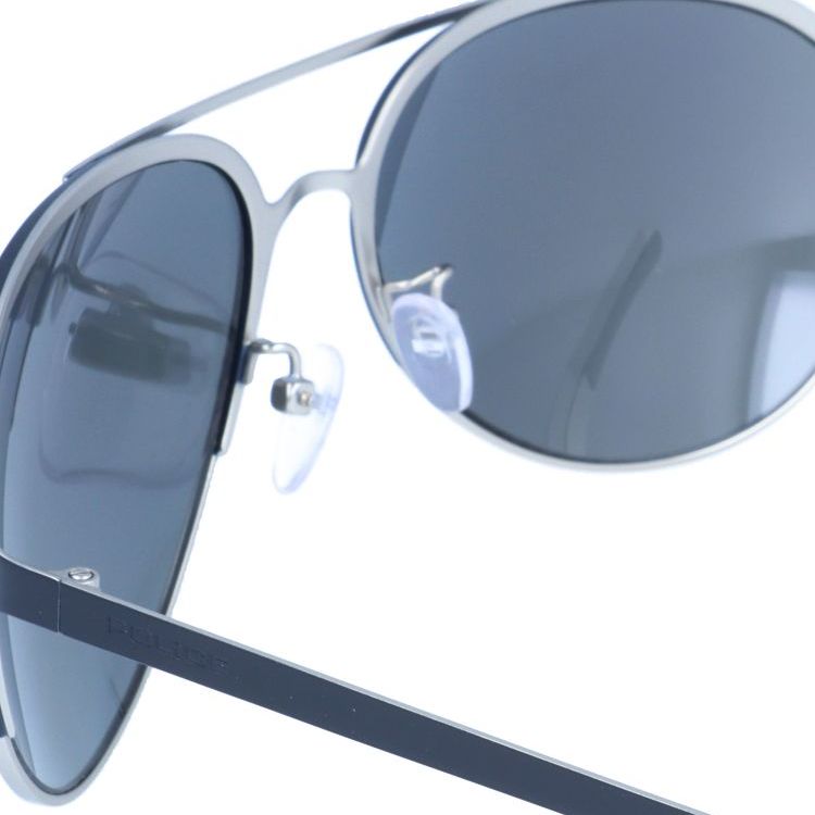 【国内正規品】ポリス サングラス ミラーレンズ POLICE MOMENTUM 3 S8951M 502B 63サイズ ティアドロップ ユニセックス メンズ レディース イタリア製