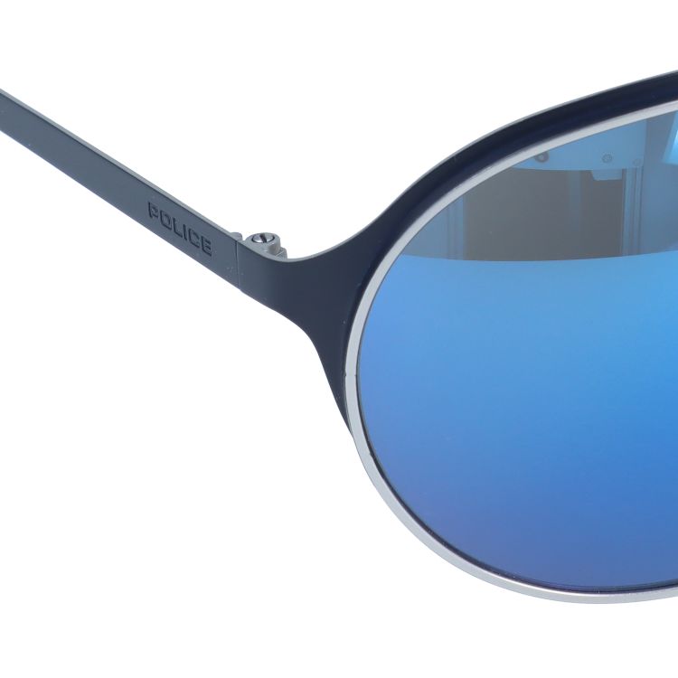 【国内正規品】ポリス サングラス ミラーレンズ POLICE MOMENTUM 3 S8951M 502B 63サイズ ティアドロップ ユニセックス メンズ レディース イタリア製