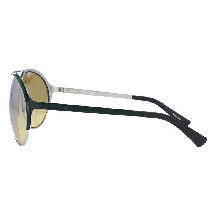 【国内正規品】ポリス サングラス ミラーレンズ POLICE S8951M 510X 63サイズ ティアドロップ メンズ UVカット ラッピング無料