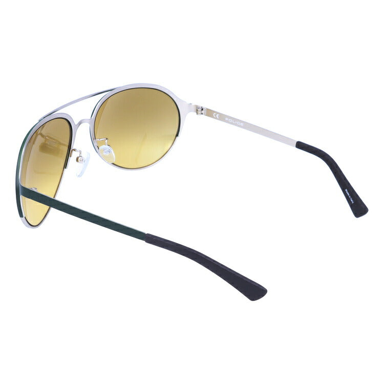 【国内正規品】ポリス サングラス ミラーレンズ POLICE S8951M 510X 63サイズ ティアドロップ メンズ UVカット ラッピング無料