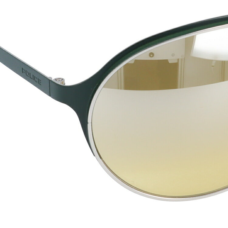 【国内正規品】ポリス サングラス ミラーレンズ POLICE S8951M 510X 63サイズ ティアドロップ メンズ UVカット ラッピング無料