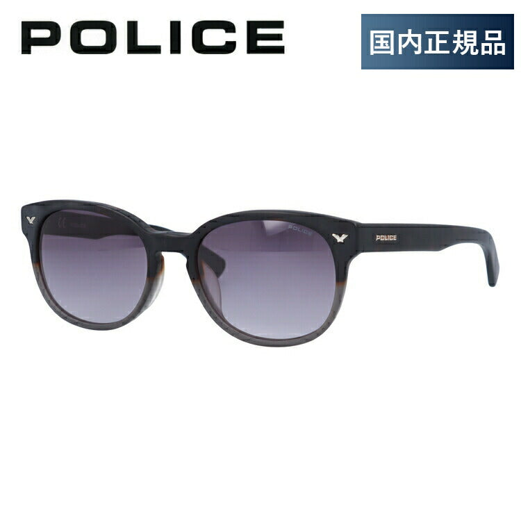 【国内正規品】ポリス サングラス アジアンフィット POLICE SPL143I 0793 51サイズ ボストン型 メンズ UVカット ラッピング無料