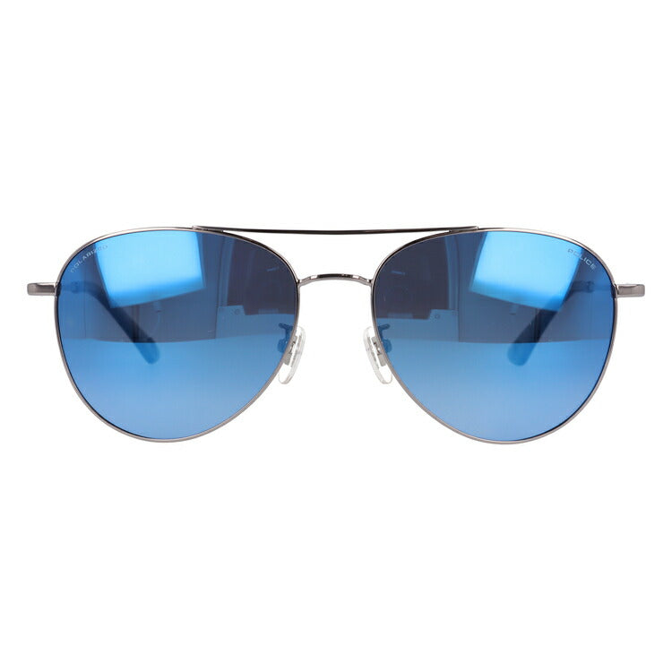 【訳あり】ポリス 偏光サングラス ミラーレンズ POLICE SPL981I 509B 59サイズ ティアドロップ(ダブルブリッジ) メンズ 釣り ドライブ メンズ モデル UVカット 【国内正規品】 ラッピング無料