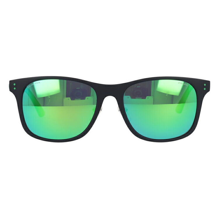 【訳あり】ポリス 偏光サングラス ミラーレンズ POLICE SPL982I U28V 57サイズ ウェリントン型 メンズ 釣り ドライブ メンズ モデル UVカット 【国内正規品】 ラッピング無料