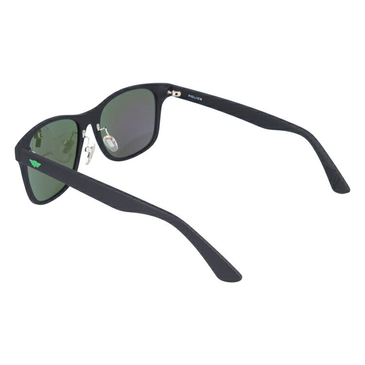 【訳あり】ポリス 偏光サングラス ミラーレンズ POLICE SPL982I U28V 57サイズ ウェリントン型 メンズ 釣り ドライブ メンズ モデル UVカット 【国内正規品】 ラッピング無料