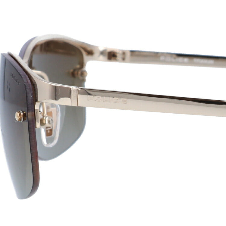 【訳あり】【国内正規品】ポリス 偏光サングラス POLICE SPL917J 300P 61サイズ スクエア 釣り ドライブ メンズ レディース モデル UVカット ラッピング無料