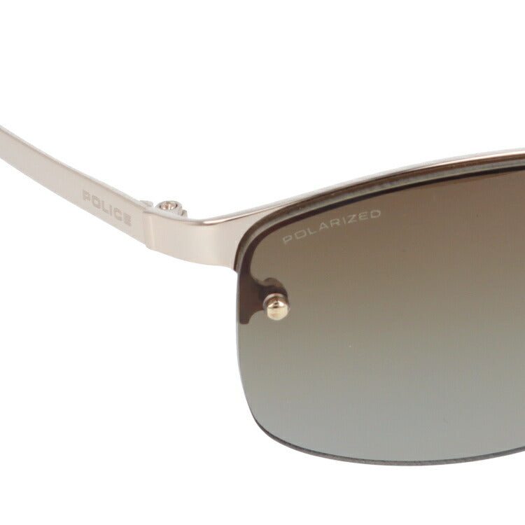 【訳あり】【国内正規品】ポリス 偏光サングラス POLICE SPL917J 300P 61サイズ スクエア 釣り ドライブ メンズ レディース モデル UVカット ラッピング無料