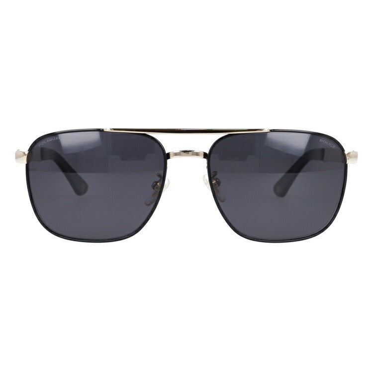 【国内正規品】ポリス 偏光サングラス POLICE SPL890 301P 58サイズ スクエア(ダブルブリッジ) 釣り ドライブ メンズ レディース モデル UVカット ラッピング無料