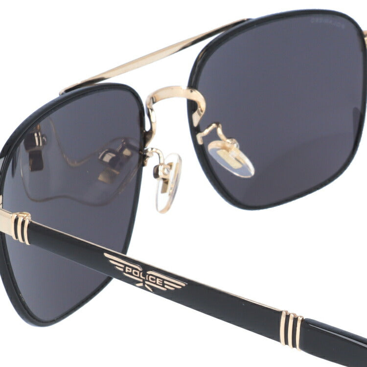 【国内正規品】ポリス 偏光サングラス POLICE SPL890 301P 58サイズ スクエア(ダブルブリッジ) 釣り ドライブ メンズ レディース モデル UVカット ラッピング無料