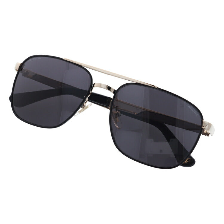 【国内正規品】ポリス 偏光サングラス POLICE SPL890 301P 58サイズ スクエア(ダブルブリッジ) 釣り ドライブ メンズ レディース モデル UVカット ラッピング無料