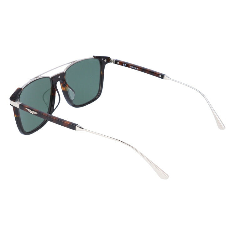 【国内正規品】ポリス 偏光サングラス アジアンフィット POLICE SPLA37J AD2P 56サイズ スクエア(ダブルブリッジ) 釣り ドライブ メンズ レディース モデル UVカット ラッピング無料