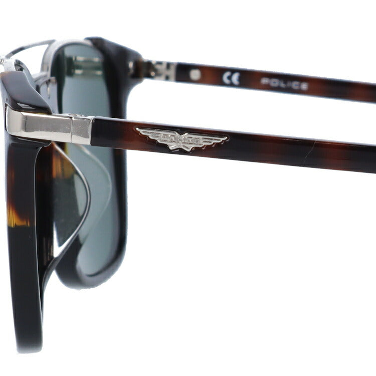 【国内正規品】ポリス 偏光サングラス アジアンフィット POLICE SPLA37J AD2P 56サイズ スクエア(ダブルブリッジ) 釣り ドライブ メンズ レディース モデル UVカット ラッピング無料