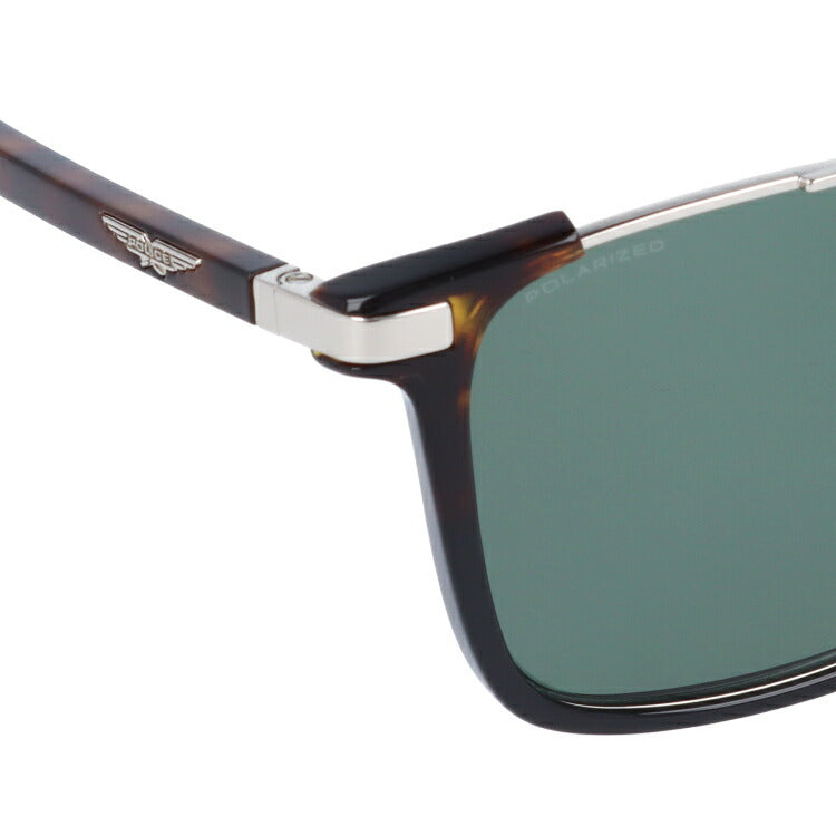 【国内正規品】ポリス 偏光サングラス アジアンフィット POLICE SPLA37J AD2P 56サイズ スクエア(ダブルブリッジ) 釣り ドライブ メンズ レディース モデル UVカット ラッピング無料