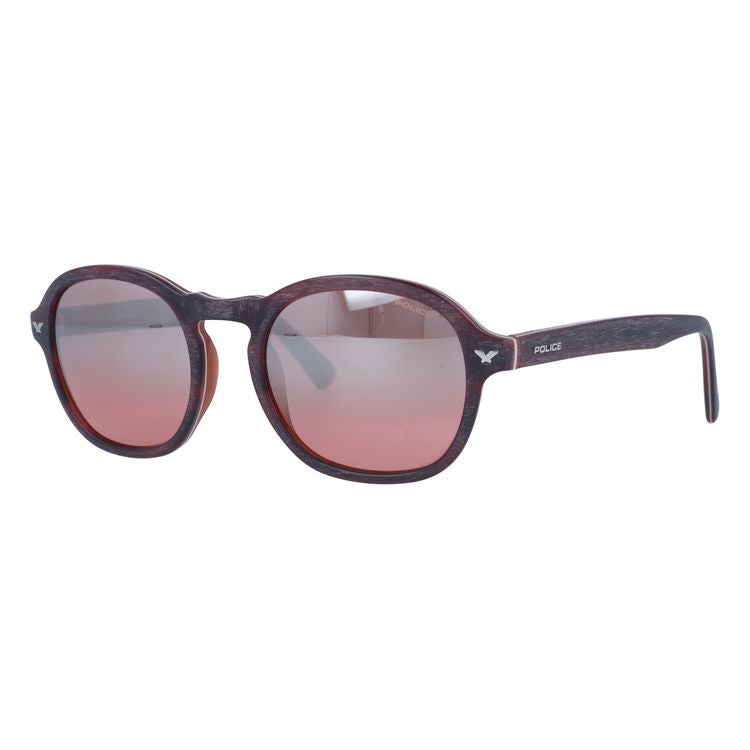 【国内正規品】ポリス サングラス マスター1 ミラーレンズ レギュラーフィット POLICE MASTER1 S1951M NKAX 50サイズ ボストン ユニセックス メンズ レディース