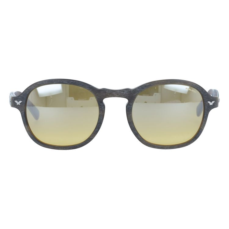 【訳あり】【国内正規品】ポリス サングラス マスター1 ミラーレンズ レギュラーフィット POLICE MASTER1 S1951M NKCX 50サイズ ボストン ユニセックス メンズ レディース