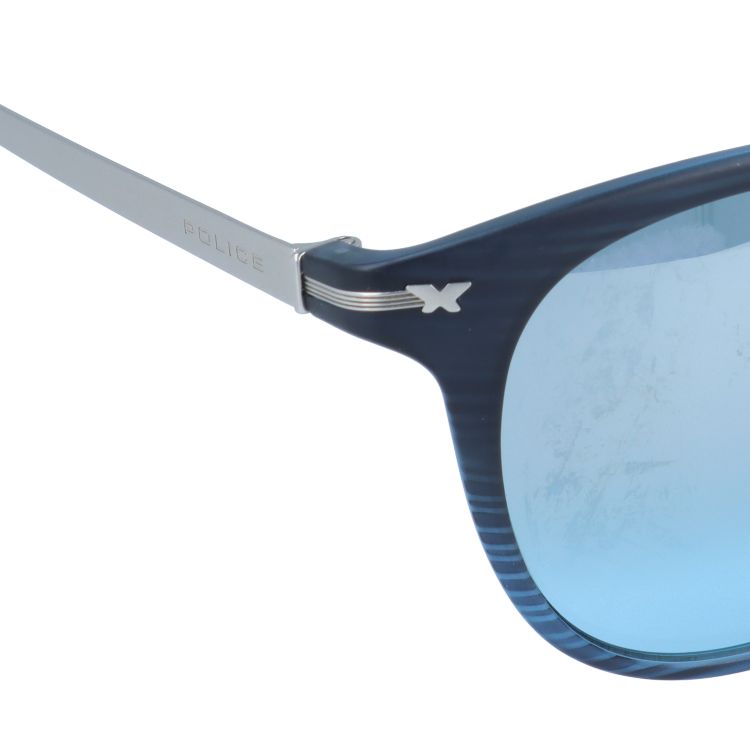 【国内正規品】ポリス サングラス ルックバック1 ミラーレンズ レギュラーフィット POLICE LOOK BACK1 S1955M G32M 51サイズ ボストン ユニセックス メンズ レディース