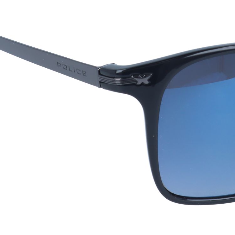 【国内正規品】ポリス サングラス ルックバック2 ミラーレンズ レギュラーフィット POLICE LOOK BACK2 S1956M Z42B 54サイズ ウェリントン ユニセックス メンズ レディース