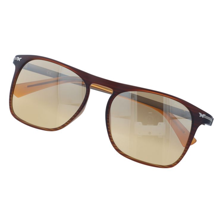 【国内正規品】ポリス サングラス ルックバック2 ミラーレンズ レギュラーフィット POLICE LOOK BACK2 S1956M D83M 54サイズ ウェリントン ユニセックス メンズ レディース