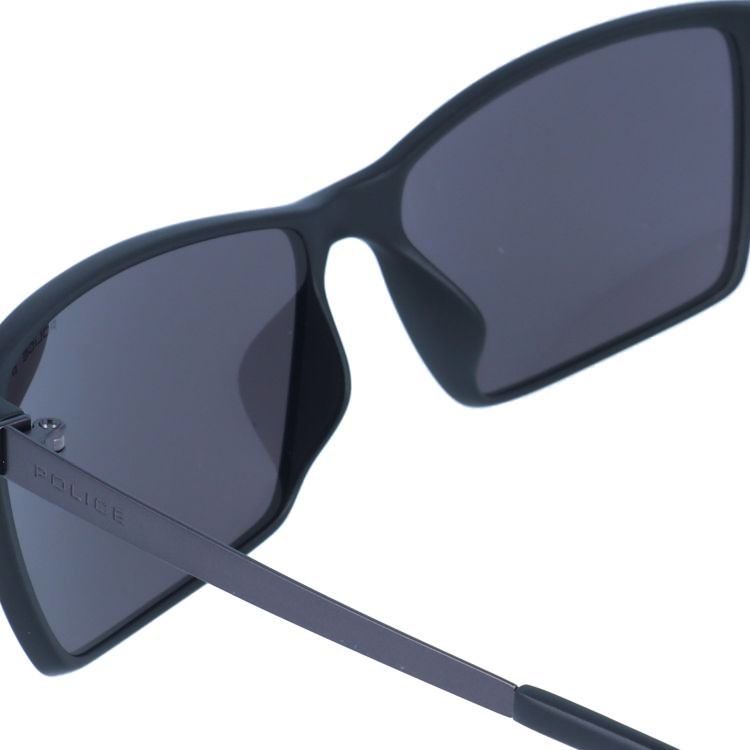 【国内正規品】ポリス サングラス ルックバック3 偏光サングラス レギュラーフィット POLICE LOOK BACK3 S1957M U28P 58サイズ スクエア ユニセックス メンズ レディース