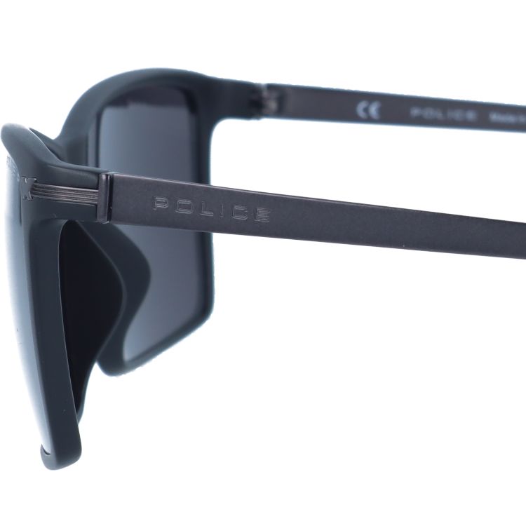 【国内正規品】ポリス サングラス ルックバック3 偏光サングラス レギュラーフィット POLICE LOOK BACK3 S1957M U28P 58サイズ スクエア ユニセックス メンズ レディース