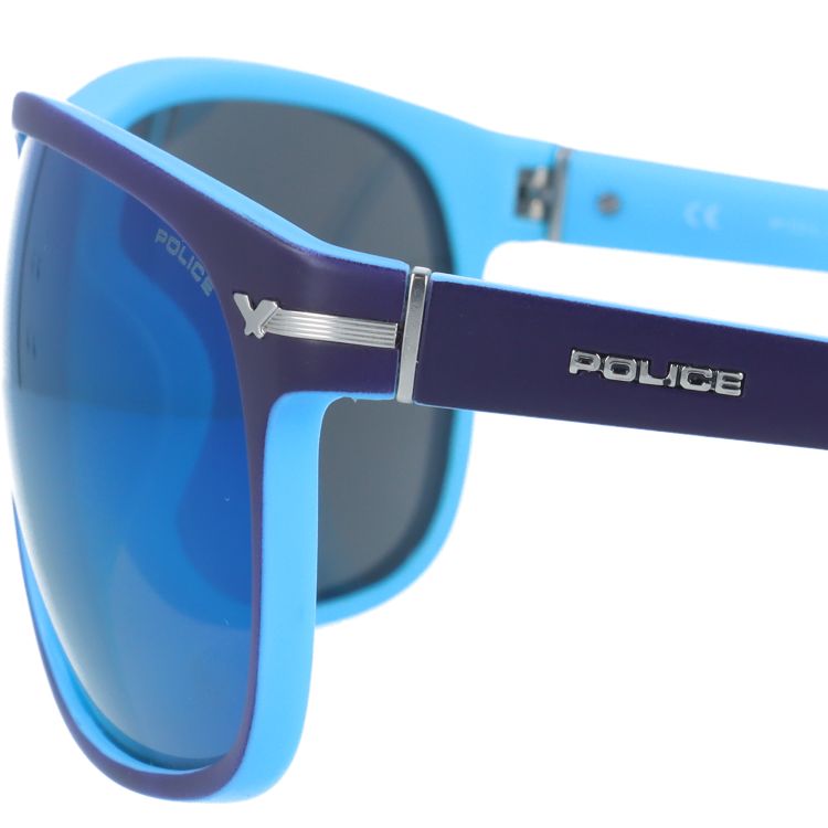 【国内正規品】ポリス サングラス モキシー1 ミラーレンズ レギュラーフィット POLICE MOXIE1 S1958M N05B 64サイズ ウェリントン ユニセックス メンズ レディース