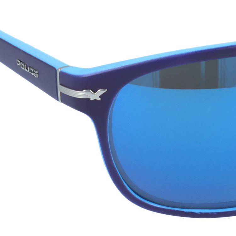 【国内正規品】ポリス サングラス モキシー1 ミラーレンズ レギュラーフィット POLICE MOXIE1 S1958M N05B 64サイズ ウェリントン ユニセックス メンズ レディース