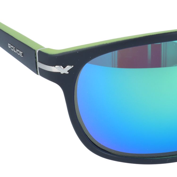 【国内正規品】ポリス サングラス モキシー1 ミラーレンズ レギュラーフィット POLICE MOXIE1 S1958M U47J 64サイズ ウェリントン ユニセックス メンズ レディース