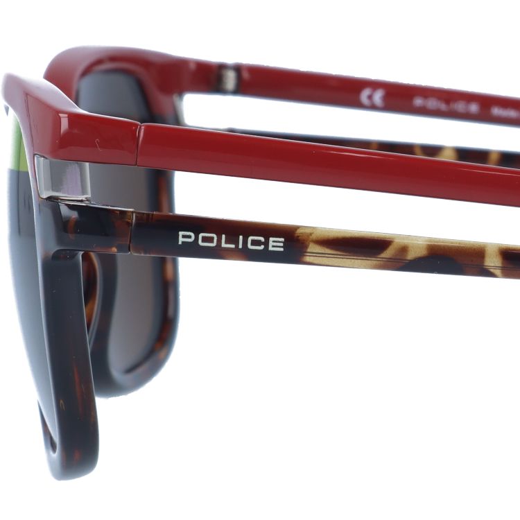 【国内正規品】ポリス サングラス ネイマールジュニア3 ミラーレンズ レギュラーフィット POLICE NEYMAR JR3 S1961M NK5H 51サイズ ウェリントン ユニセックス メンズ レディース