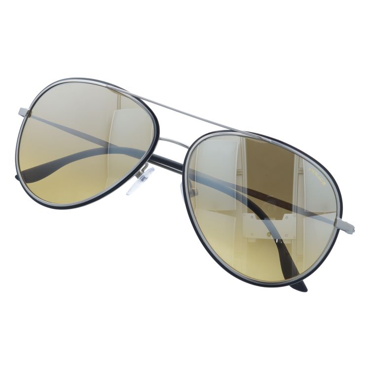 【国内正規品】ポリス サングラス ミラーレンズ POLICE S8299M W01X 58サイズ ティアドロップ ユニセックス メンズ レディース イタリア製 ネイマール モデル