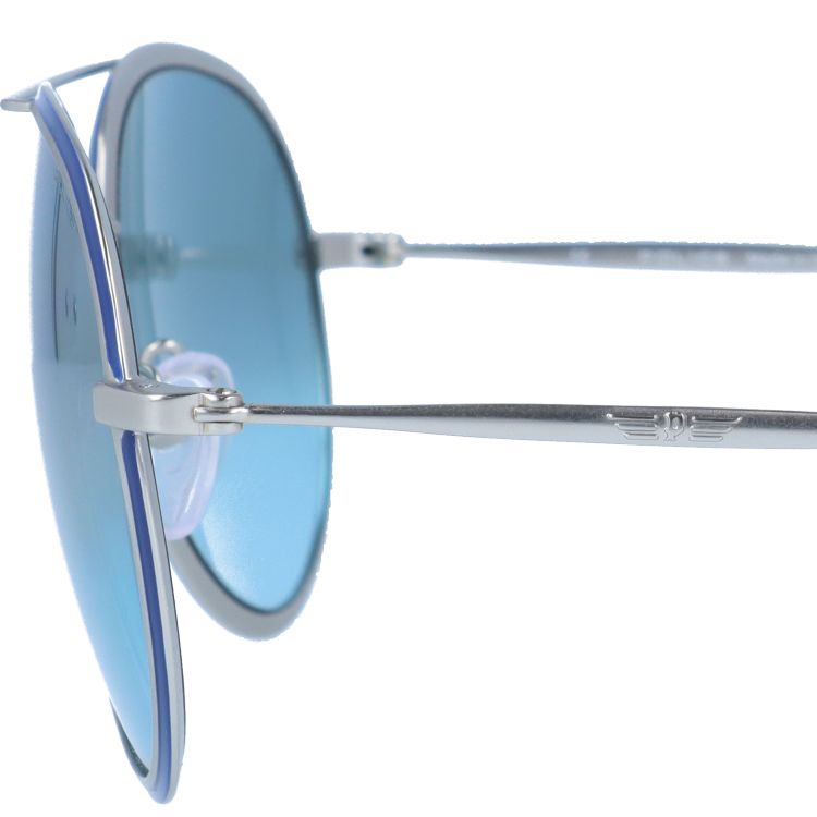 【国内正規品】ポリス サングラス ミラーレンズ POLICE S8299M 502X 58サイズ ティアドロップ ユニセックス メンズ レディース イタリア製 ネイマール モデル