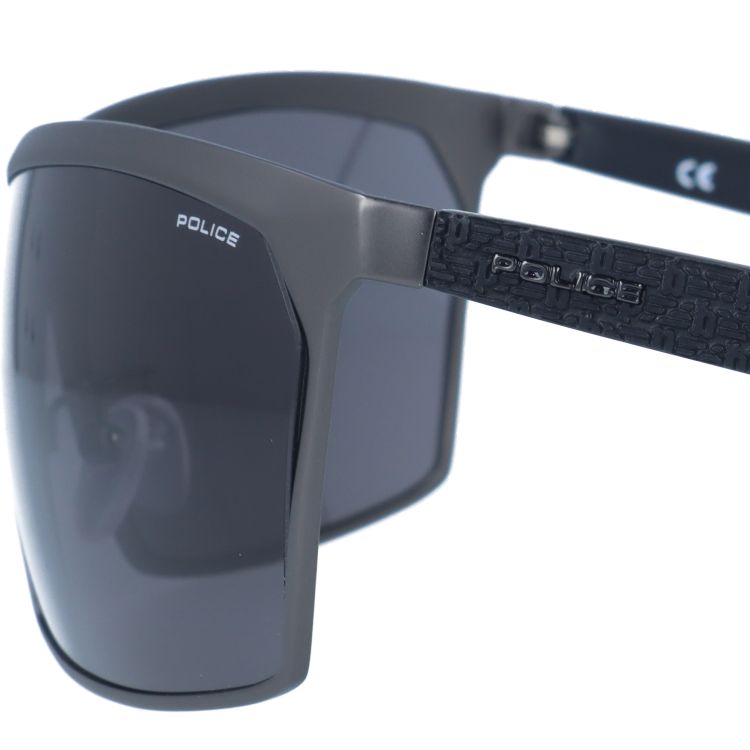 【訳あり】【国内正規品】ポリス サングラス POLICE BRAZEN S8856M 0627 99サイズ スクエア ユニセックス メンズ レディース イタリア製