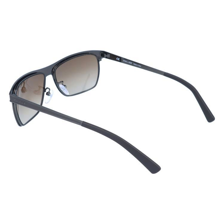 【国内正規品】ポリス サングラス POLICE HISTORY 1 S8948M 596X 58サイズ スクエア ユニセックス メンズ レディース イタリア製