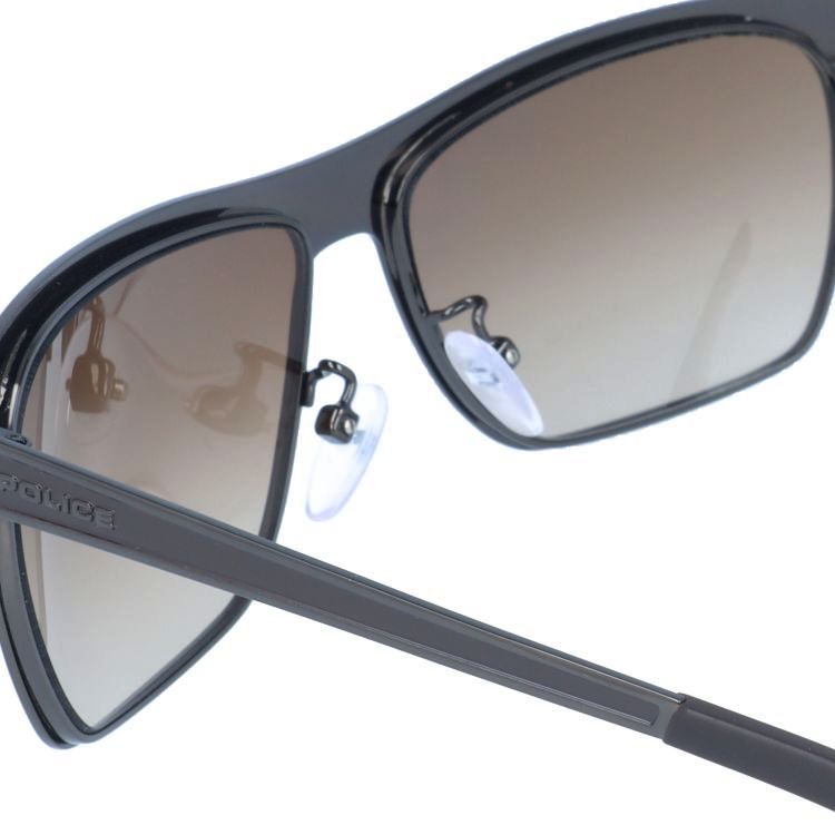 【国内正規品】ポリス サングラス POLICE HISTORY 1 S8948M 596X 58サイズ スクエア ユニセックス メンズ レディース イタリア製