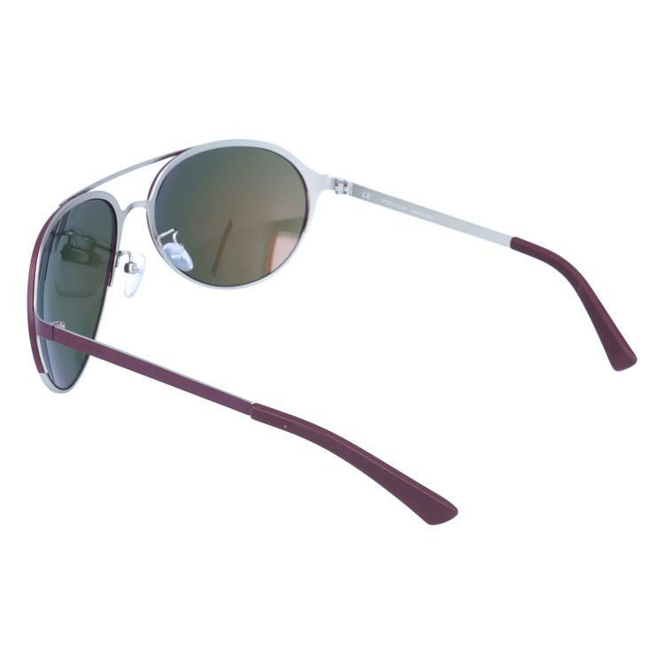 【国内正規品】ポリス サングラス ミラーレンズ POLICE MOMENTUM 3 S8951M 504R 63サイズ ティアドロップ ユニセックス メンズ レディース イタリア製