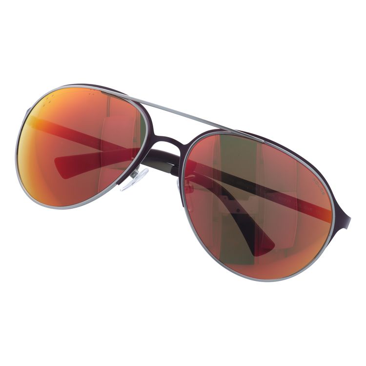 【国内正規品】ポリス サングラス ミラーレンズ POLICE MOMENTUM 3 S8951M 504R 63サイズ ティアドロップ ユニセックス メンズ レディース イタリア製