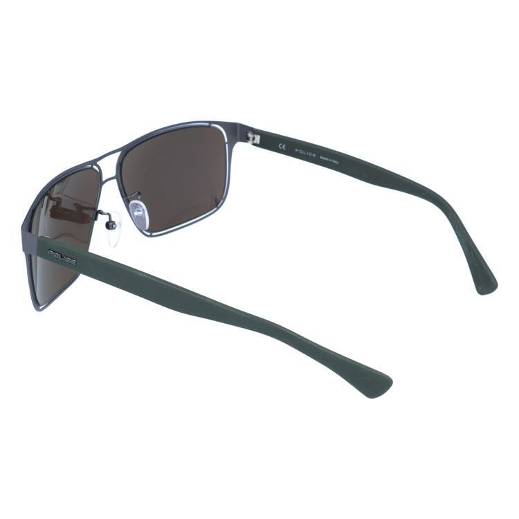 【国内正規品】ポリス サングラス ミラーレンズ POLICE OFFSIDE 2 S8955M 627J 60サイズ スクエア ユニセックス メンズ レディース イタリア製