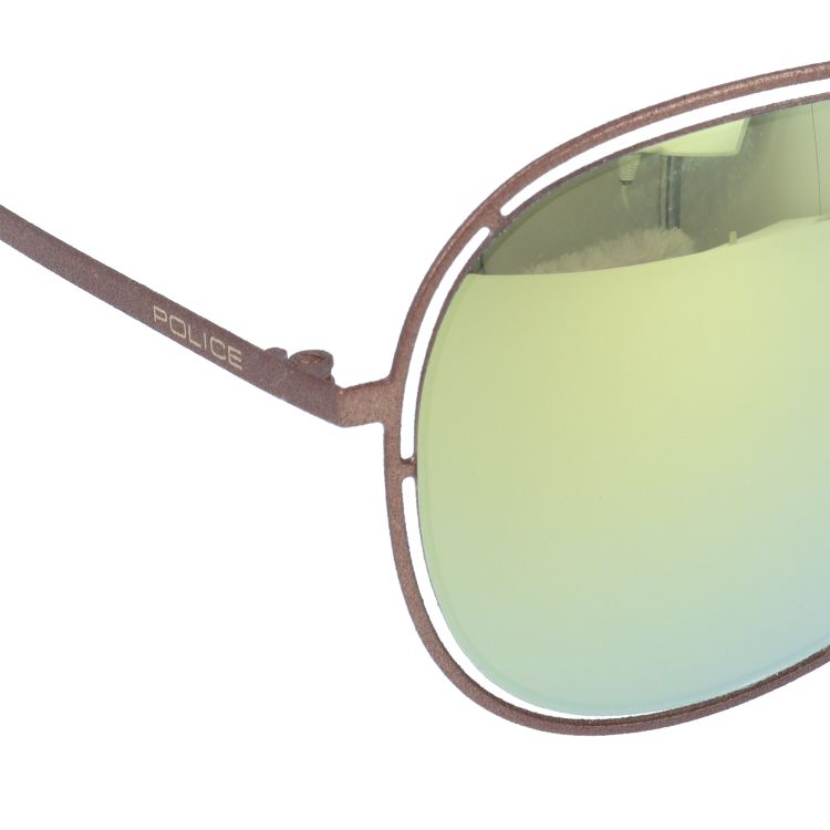 【国内正規品】ポリス サングラス ミラーレンズ POLICE OFFSIDE 3 S8960 SNDJ 57サイズ ティアドロップ ユニセックス メンズ レディース イタリア製