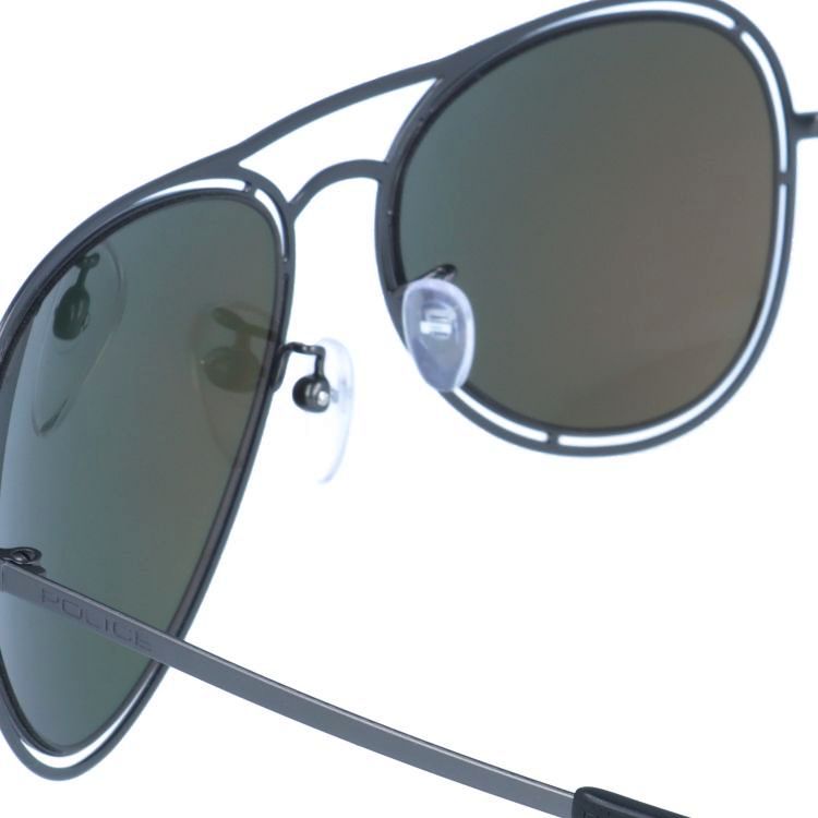 【国内正規品】ポリス サングラス ミラーレンズ POLICE OFFSIDE 3 S8960 627R 57サイズ ティアドロップ ユニセックス メンズ レディース イタリア製