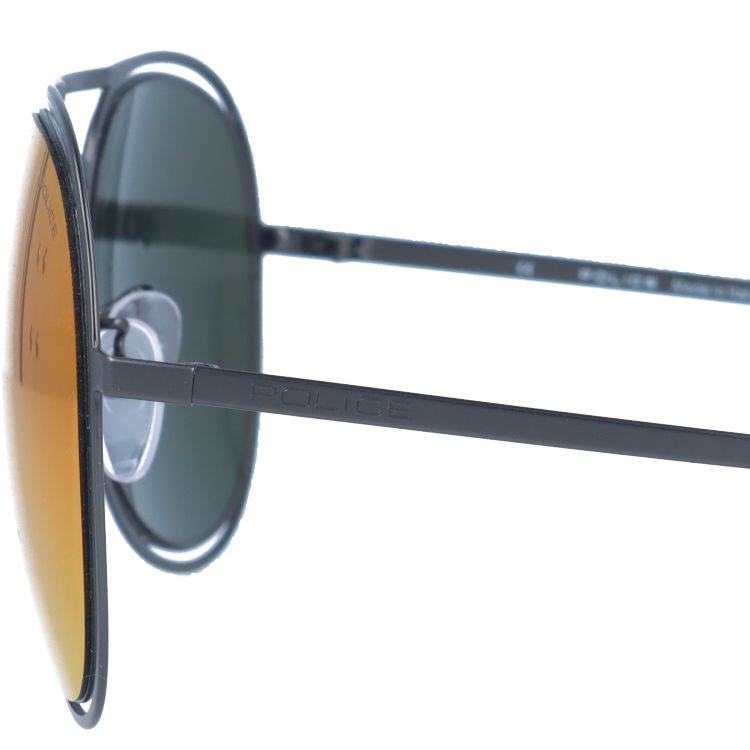 【国内正規品】ポリス サングラス ミラーレンズ POLICE OFFSIDE 3 S8960 627R 57サイズ ティアドロップ ユニセックス メンズ レディース イタリア製