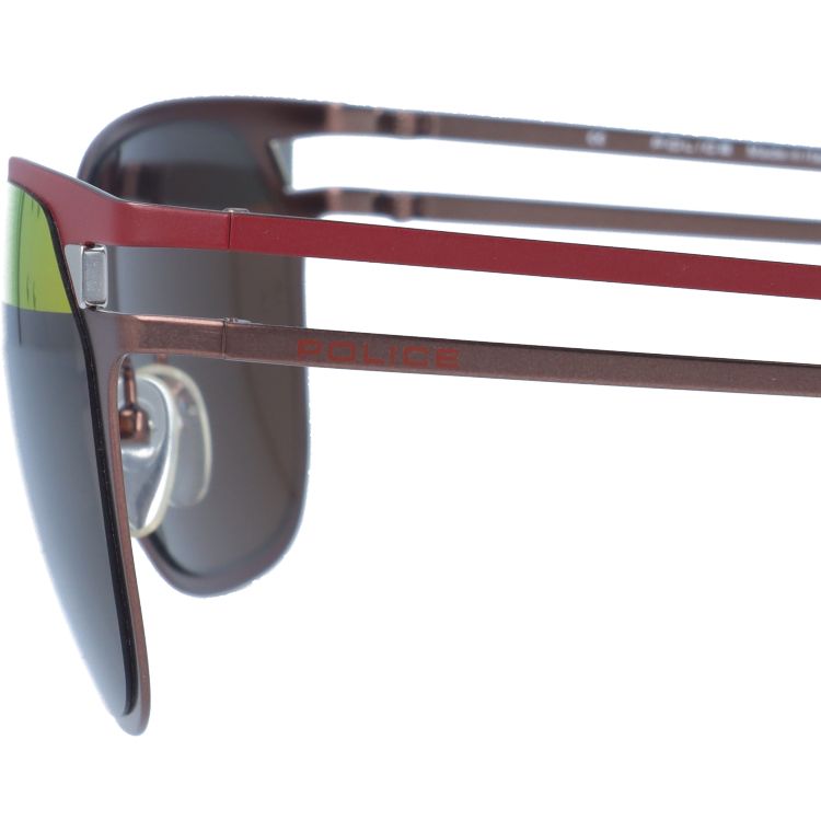 【国内正規品】ポリス サングラス ネイマールジュニア6 ミラーレンズ POLICE NEYMAR JR6 S8965M SN8H 54サイズ ウェリントン ユニセックス メンズ レディース