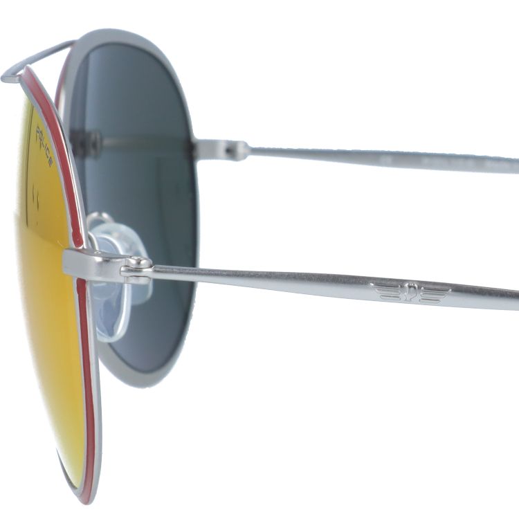 【国内正規品】ポリス サングラス ミラーレンズ POLICE S8299M Q05J 58サイズ ティアドロップ ユニセックス メンズ レディース