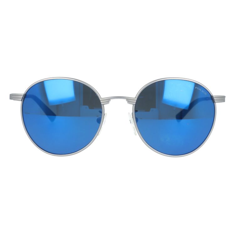 【国内正規品】ポリス サングラス ライバル3 ミラーレンズ POLICE RIVAL3 S8954M 581B 51サイズ ボストン ユニセックス メンズ レディース