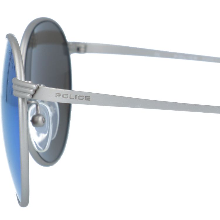 【訳あり】【国内正規品】ポリス サングラス ライバル3 ミラーレンズ POLICE RIVAL3 S8954M 581J 51サイズ ボストン ユニセックス メンズ レディース