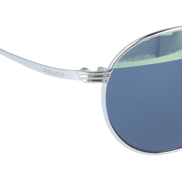 【国内正規品】ポリス サングラス ライバル3 ミラーレンズ POLICE RIVAL3 S8954V 579H 51サイズ ボストン ユニセックス メンズ レディース