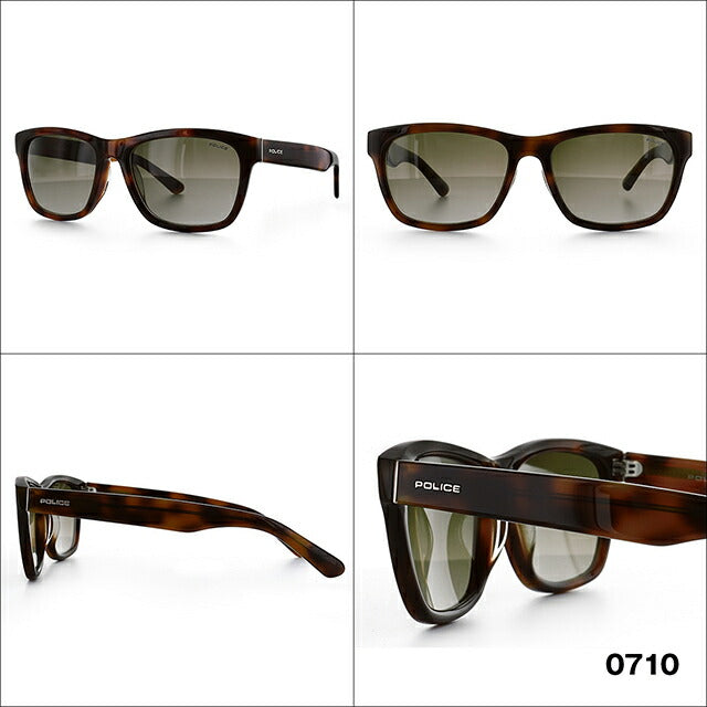 【国内正規品】ポリス サングラス POLICE SPL028J 0700/0710 55 アジアンフィット べっこう メンズ UVカット ラッピング無料