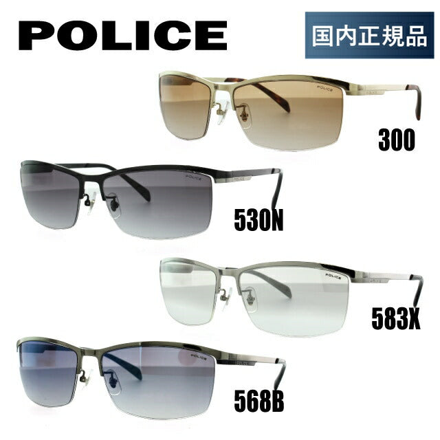 国内正規品】ポリス サングラス POLICE SPL273J 300/530N/583X/568B 60 