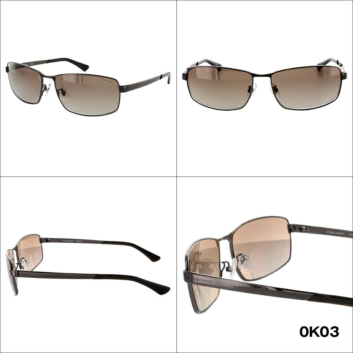 【国内正規品】ポリス POLICE サングラス HIGHWAY2 ハイウェイ2 SPL519J 0530/0K03/568N/583X 60 アジアンフィット メンズ UVカット ラッピング無料