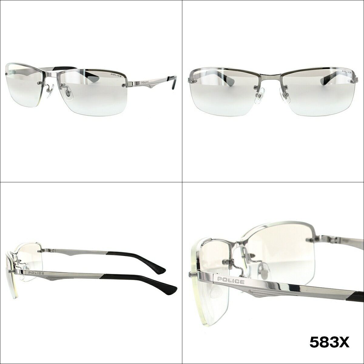 【訳あり】ポリス POLICE サングラス BLACKBIRD LIGHT4 ブラックバードライト4 SPL522J 0531/0627/568N/583X 61 アジアンフィット メンズ UVカット ラッピング無料