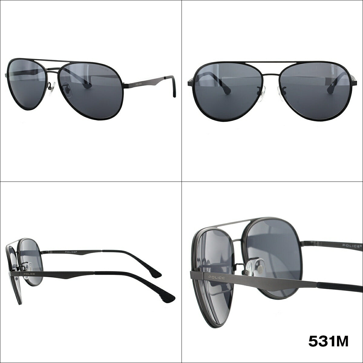 【国内正規品】ポリス POLICE サングラス FLOW5 フロー5 SPL526J 1AQB/531M/R07V/0I20 60 アジアンフィット メンズ UVカット ラッピング無料